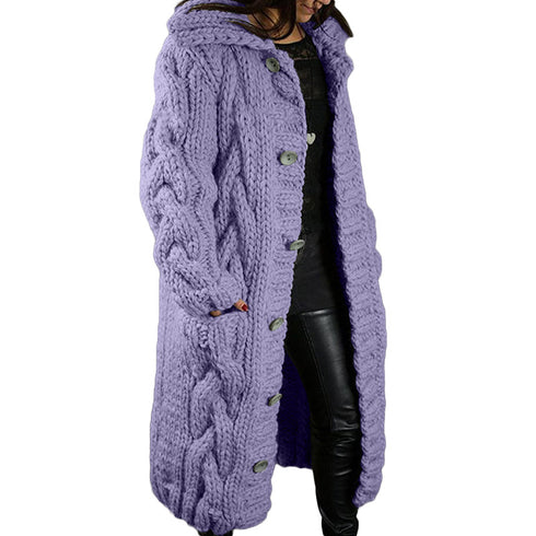Women's cardigan plus size sweater coat sweater cardigan - ROUTINE FASHION